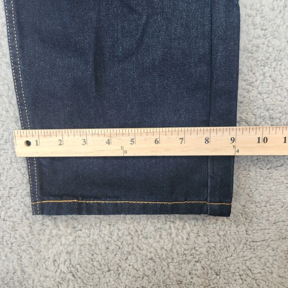 Levi's 505‎ Regular Fit Jeans Mens Size W38 L32 Dark Wash Denim Straight Leg NWT